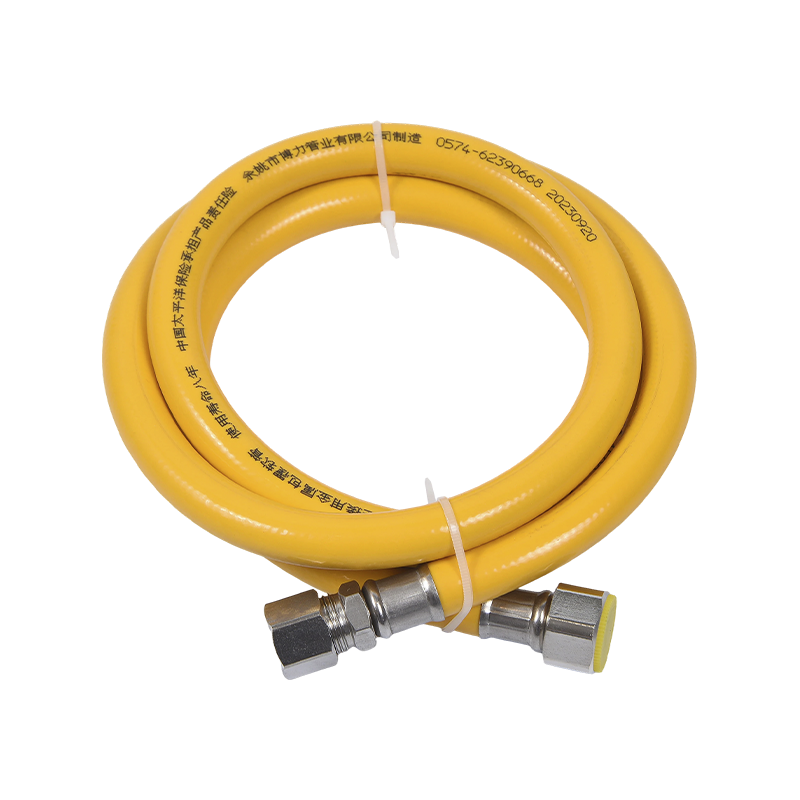 tuyau flexible ondulé de gaz naturel 316l pour l'usage de cuisine