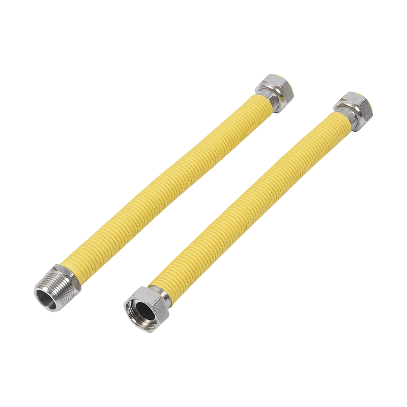 Tube à gaz rétractable en acier inoxydable